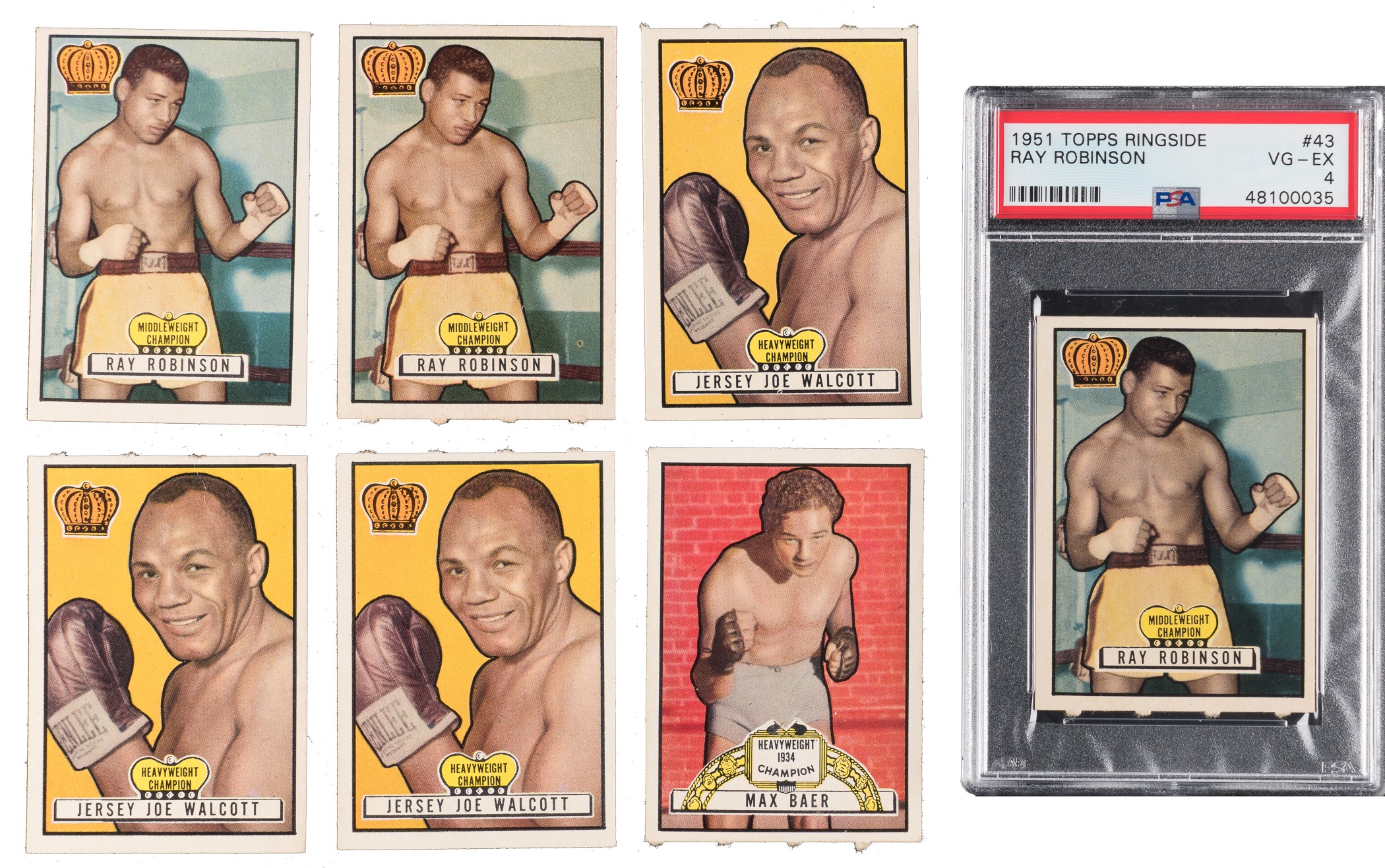 1951 Topps Ringside # 1951 Topps Ringside Boxing Complete Set - Premier