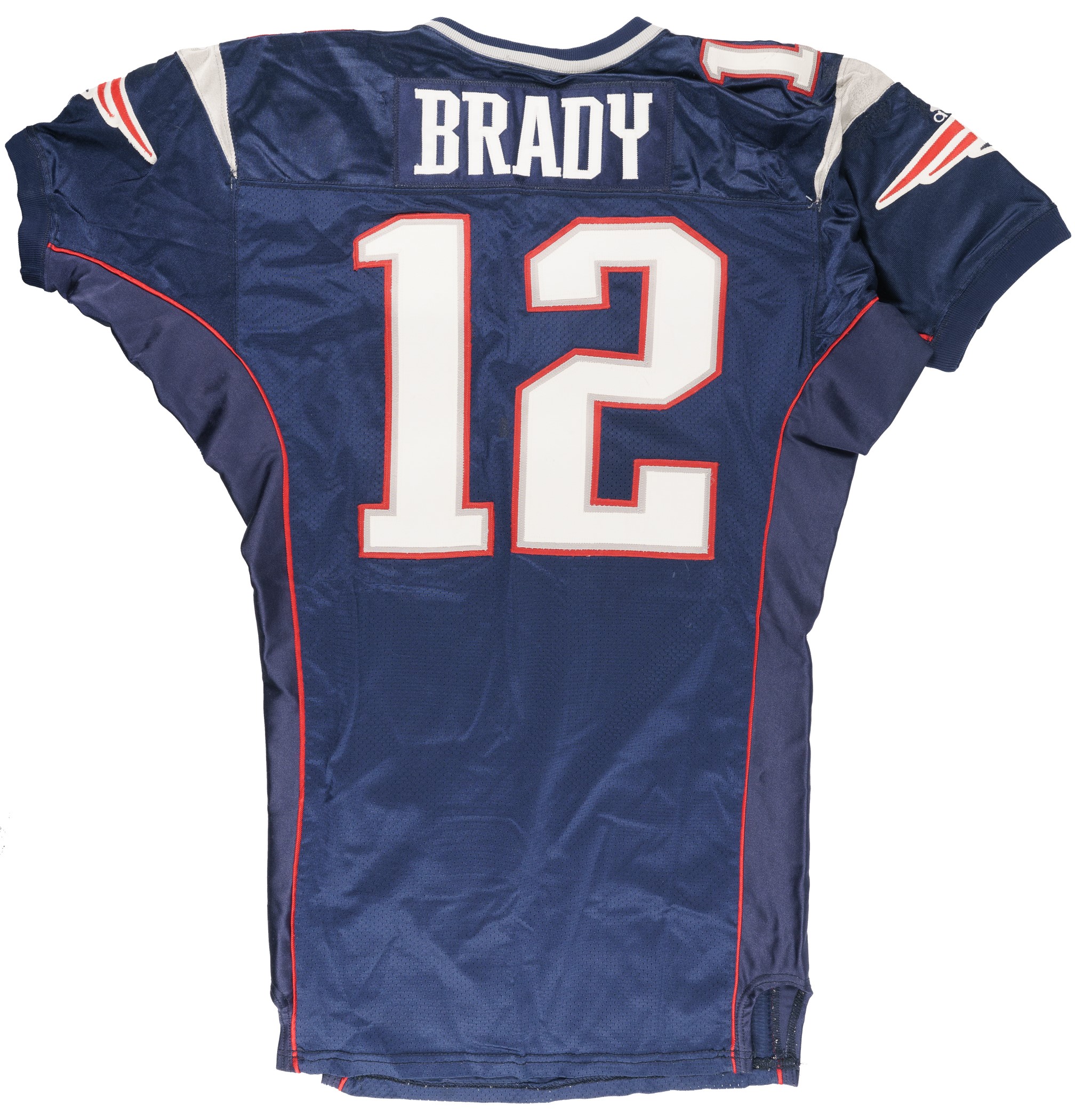 patriots game used jersey