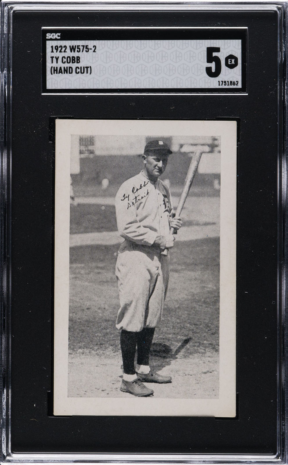 Ty Cobb, Detroit, from Baseball strip cards (W575-2)