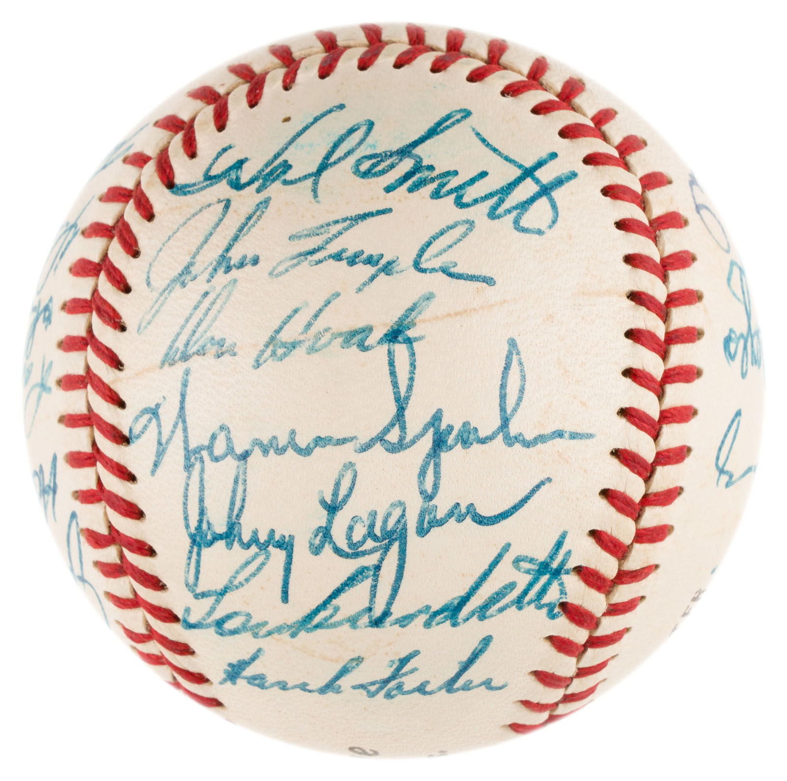 Stan Musial Autographed Official NL Giles Baseball St. Louis