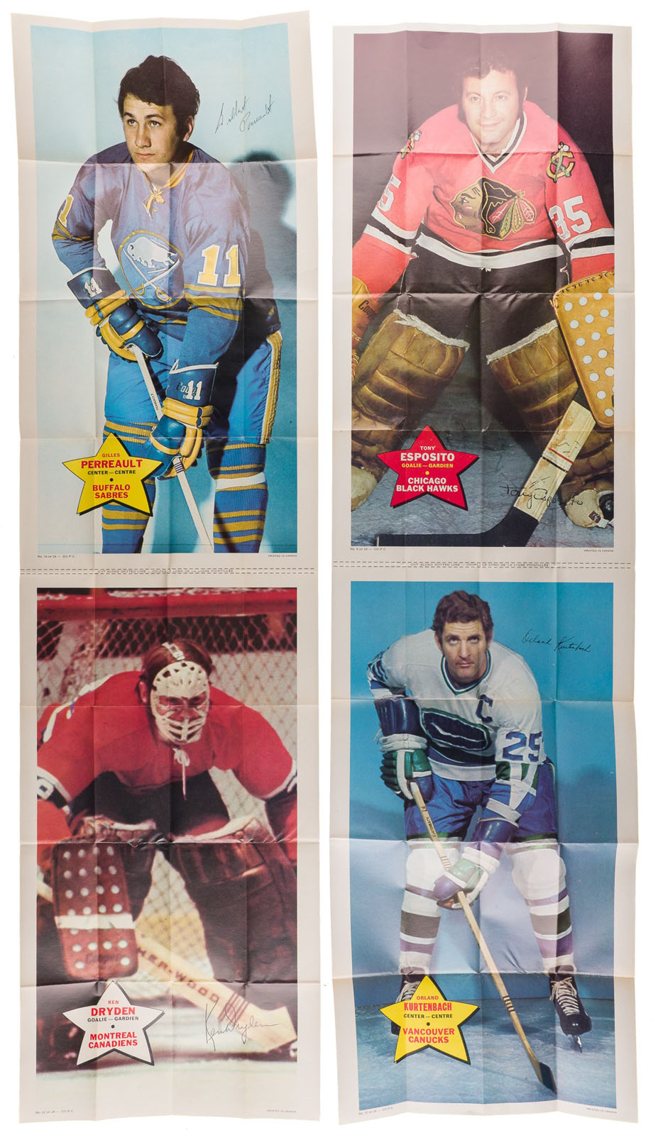 1974 O-Pee-Chee Hockey Cards