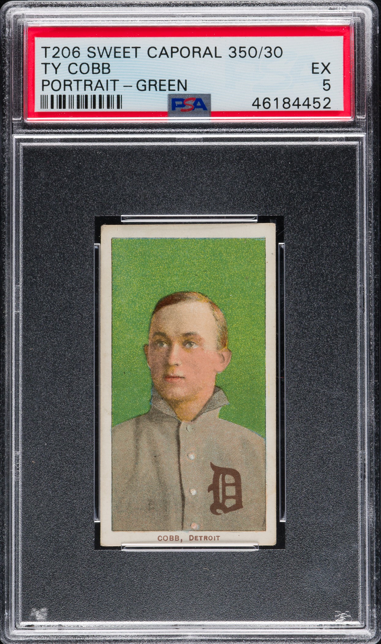 Ty Cobb Green Background T206 Cards on a Tear but Will it Last