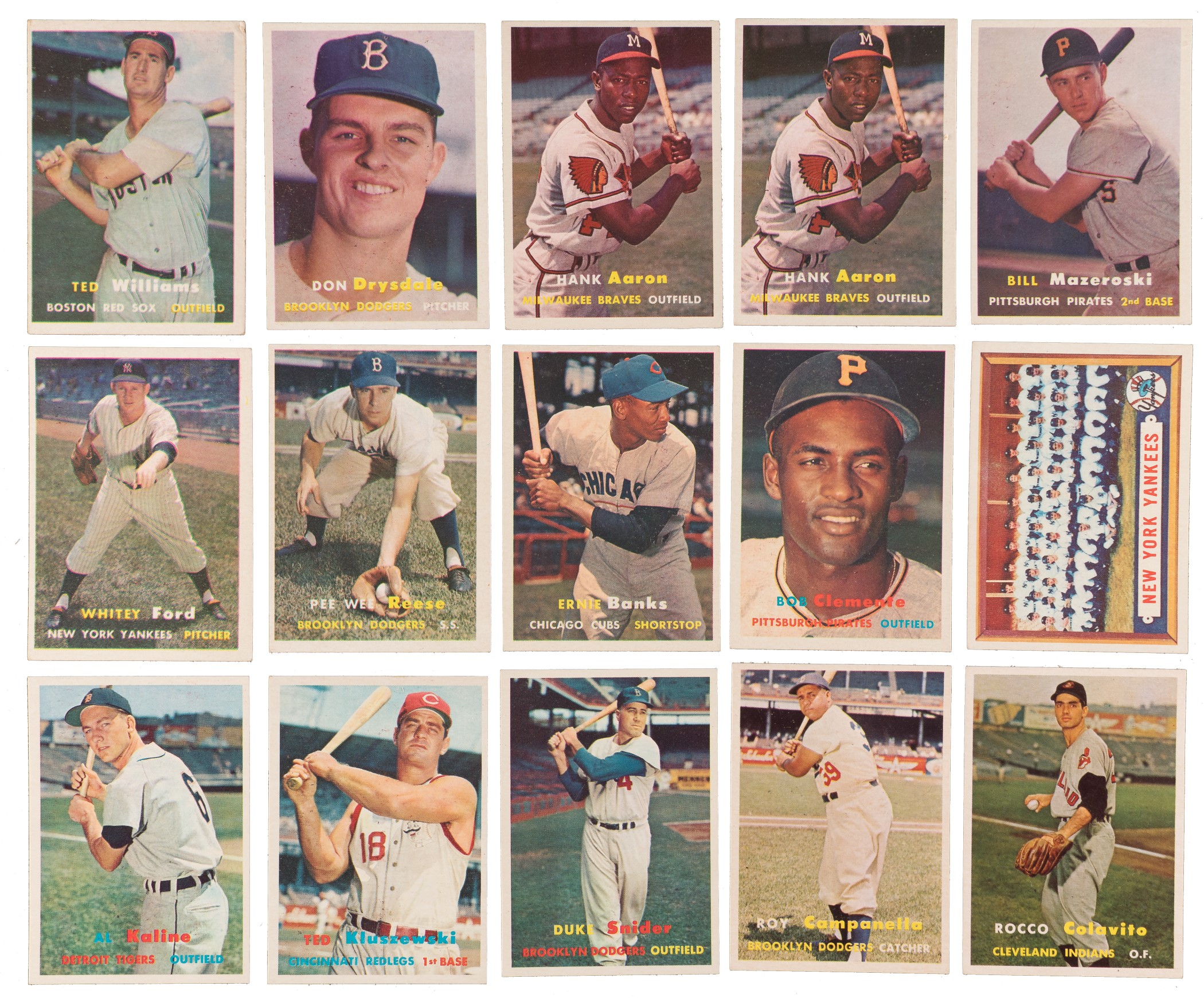 62 Billy Martin - 1957 Topps Baseball Cards (Star) Graded EX+