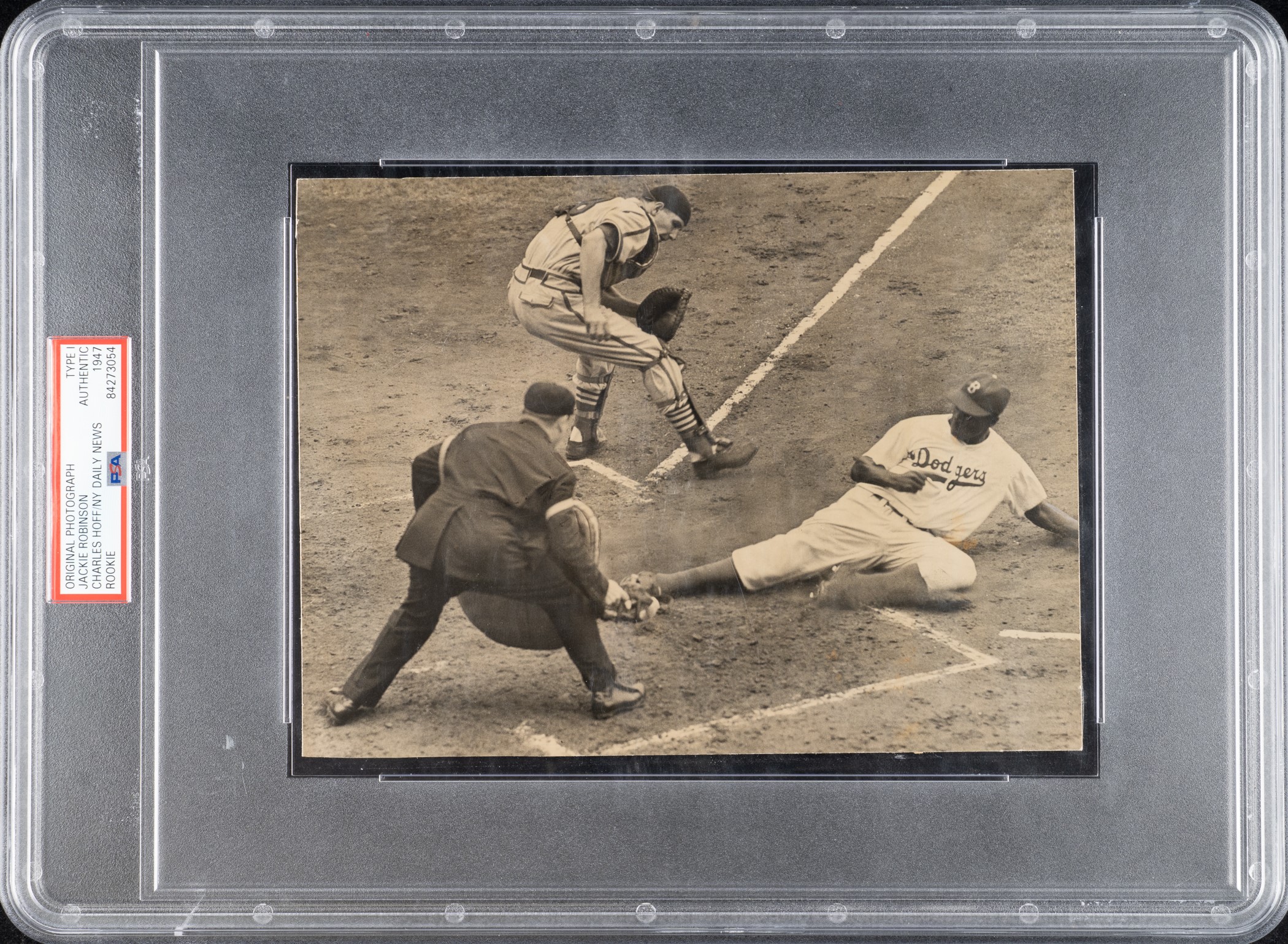 Circa 1947 Brooklyn Dodgers Original Type I Photograph Including Rookie  Jackie Robinson (PSA/DNA Type I) on Goldin Auctions