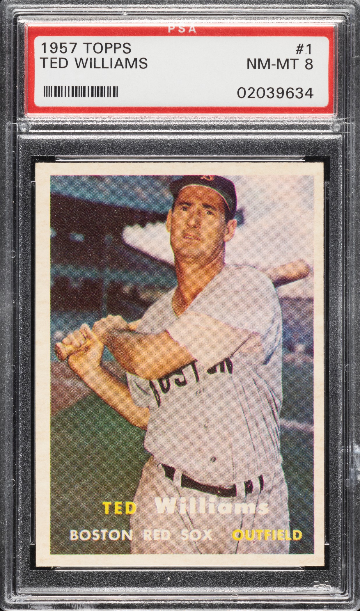 1957 Topps Ted Williams PSA