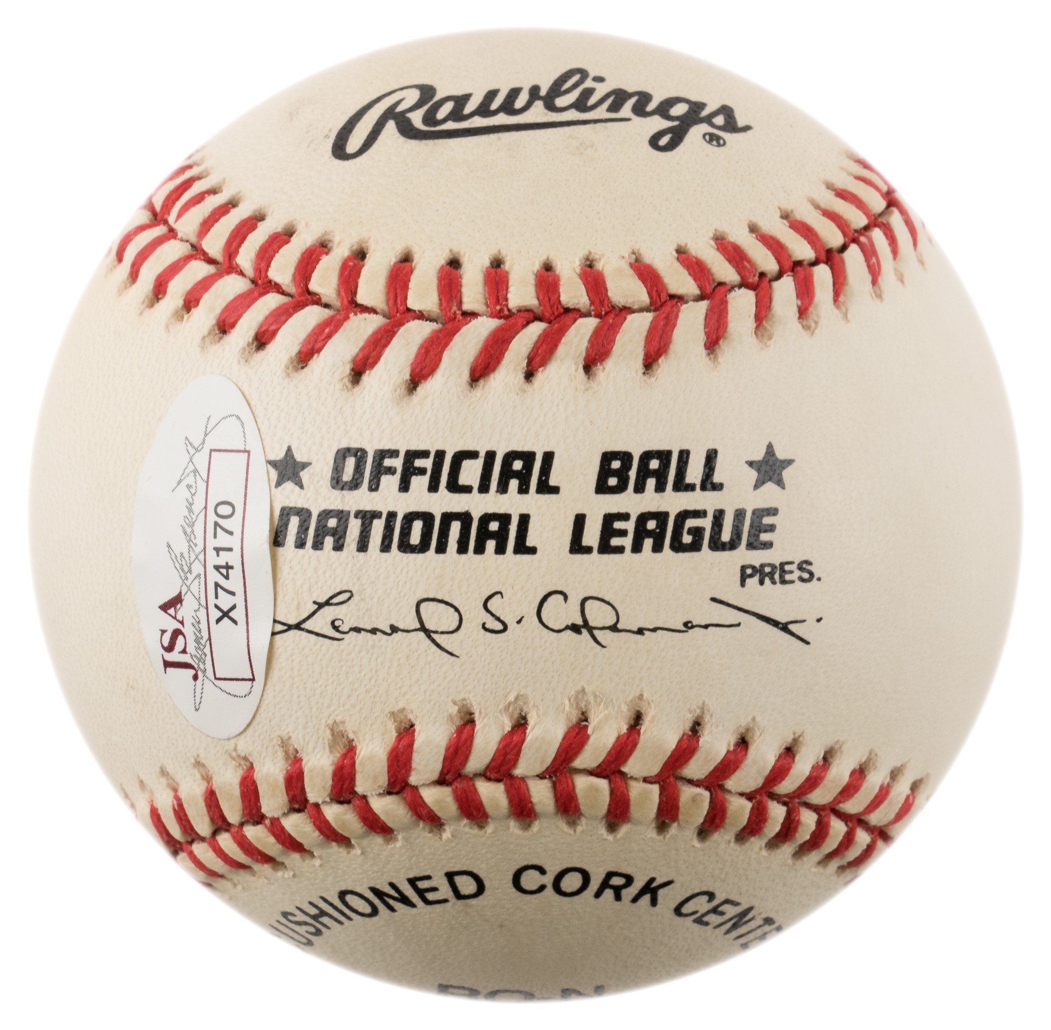 Hank Aaron Signed Autographed Official National League (ONL