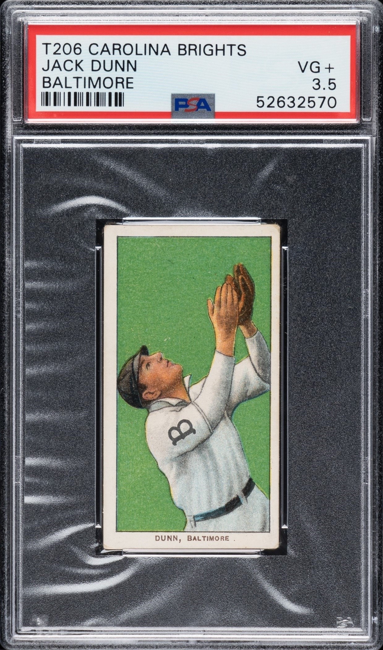 1909-1911-t206-white-border-jack-dunn-psa-vg-35-carolina-brights-back