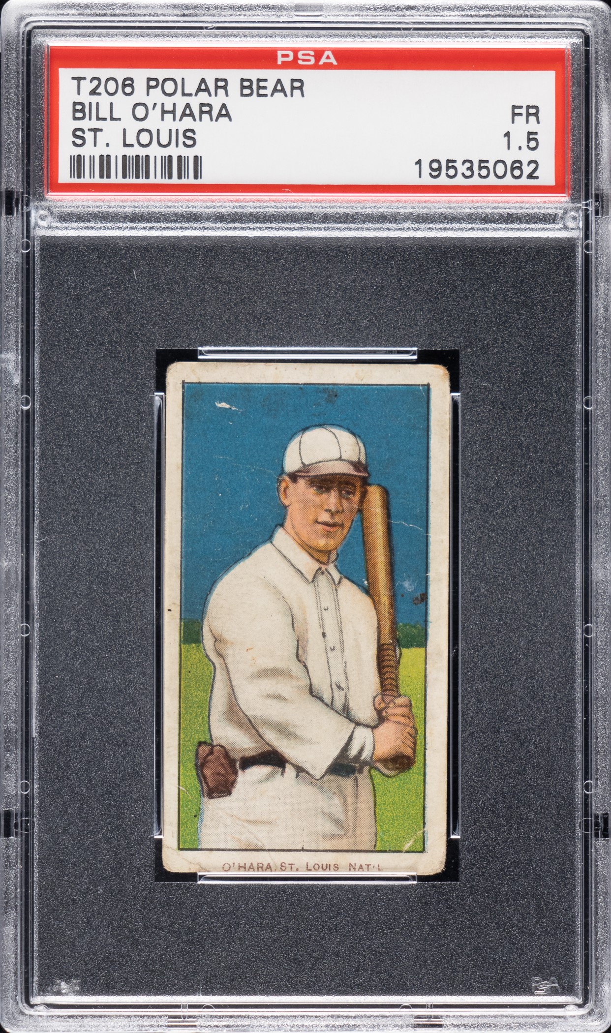 1909-1911-t206-white-border-bill-ohara-st-louis-variation-psa-fair-15