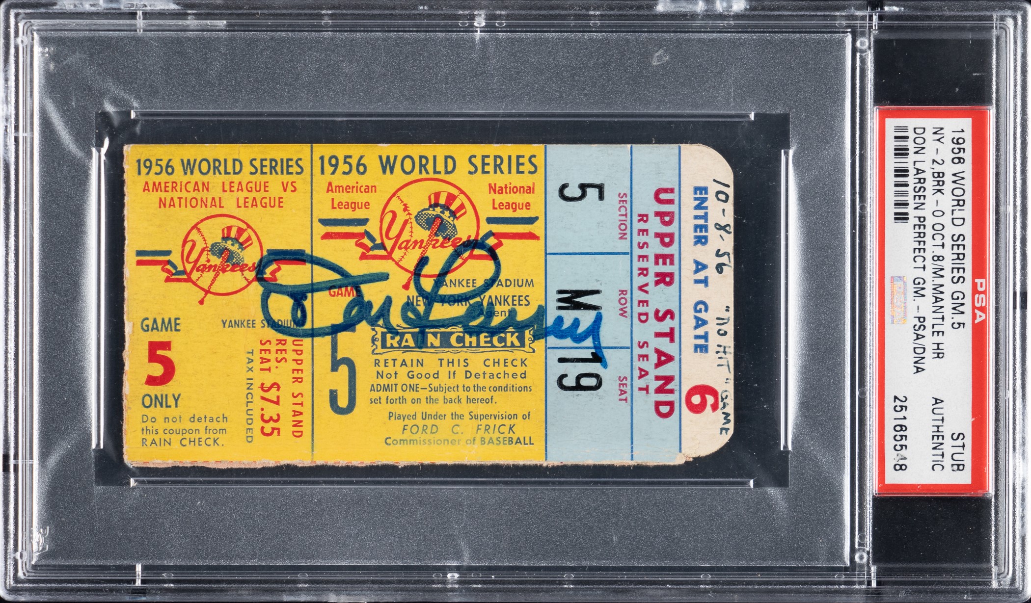 記念グッズ Yankees vs Dodgers 1956 World Series World Series Program Photo 1956 | New York Yankees Vs Brooklyn