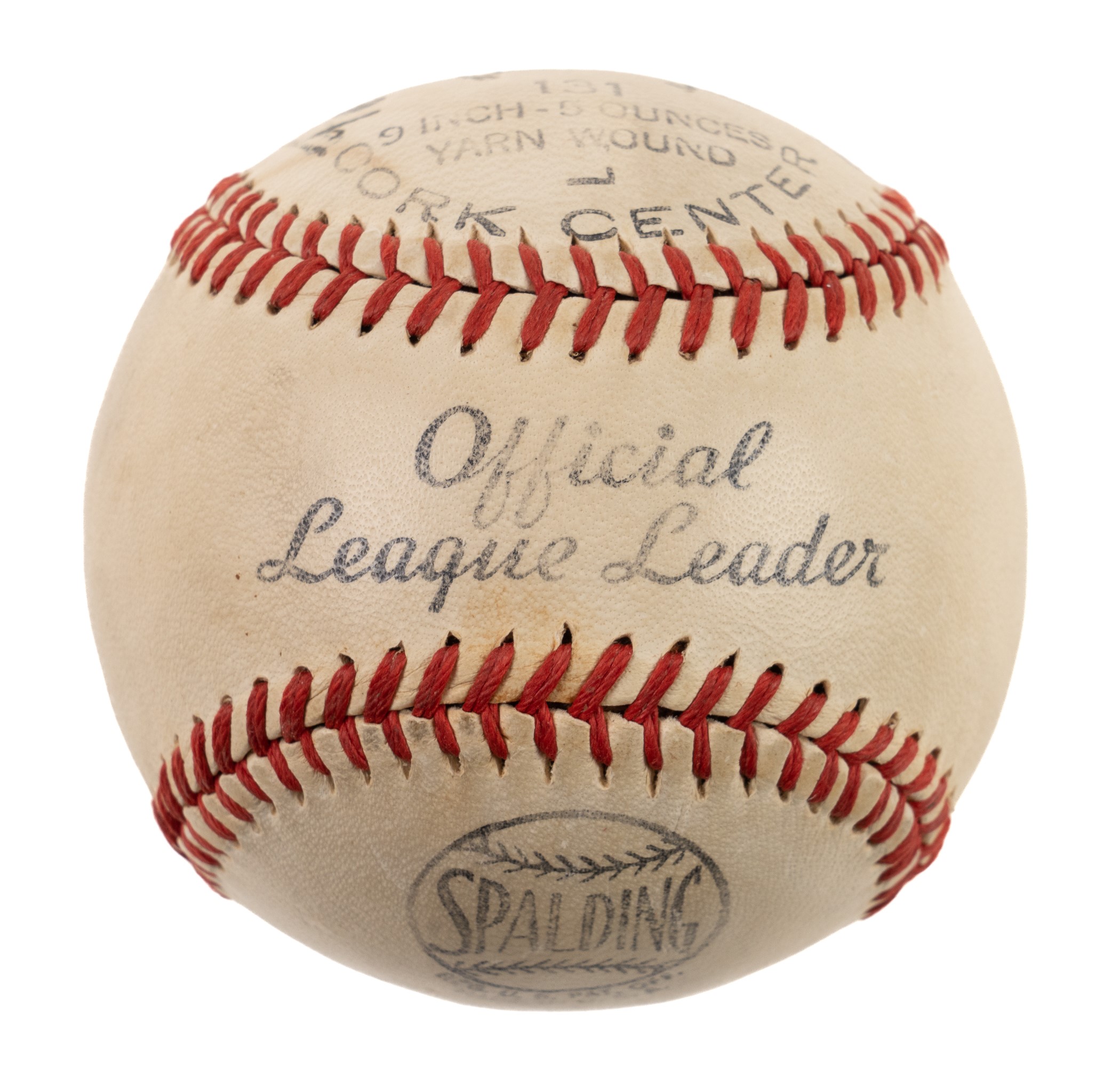 Babe Ruth Autographed Vintage Spalding Baseball