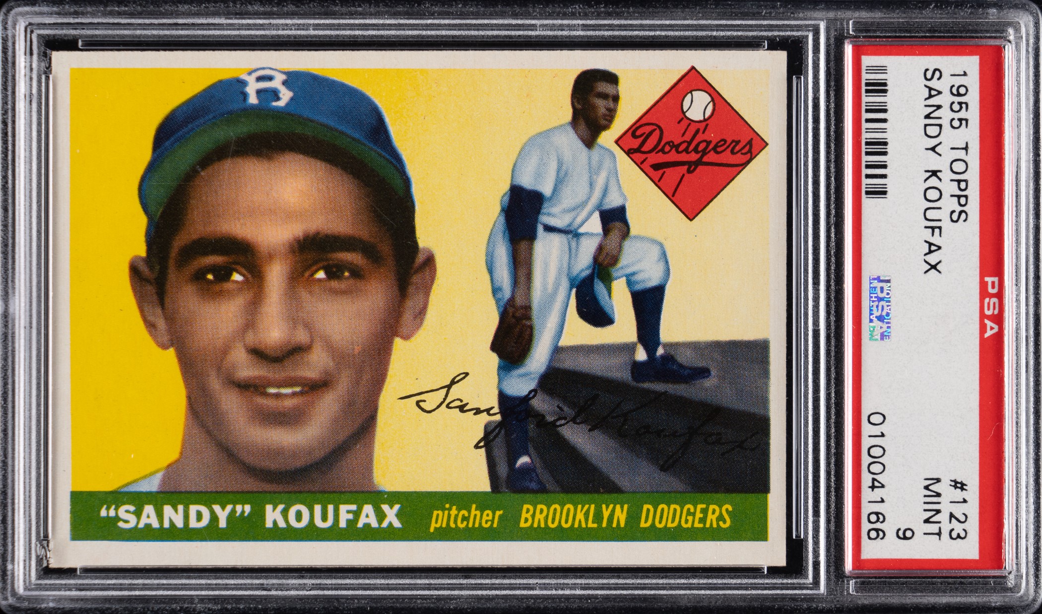 1955-topps-123-sandy-koufax-rookie-psa-mint-9