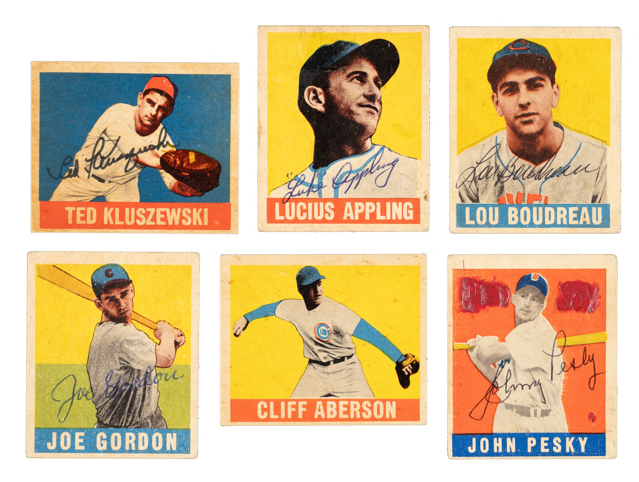 19481949 Leaf Standard Set (41/49) Including 34 Signed